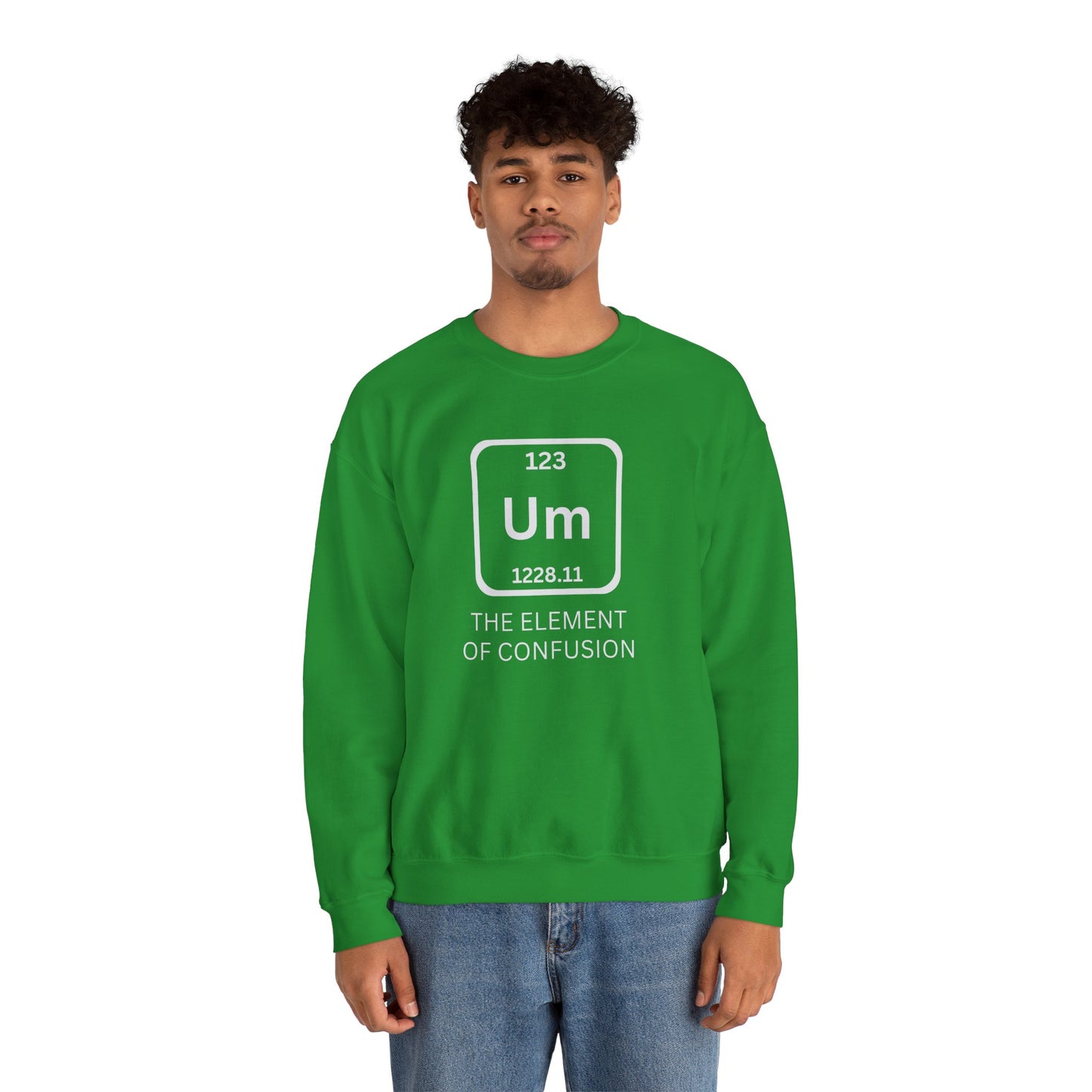 Element of Confusion (Adult Unisex Crewneck Sweatshirt)