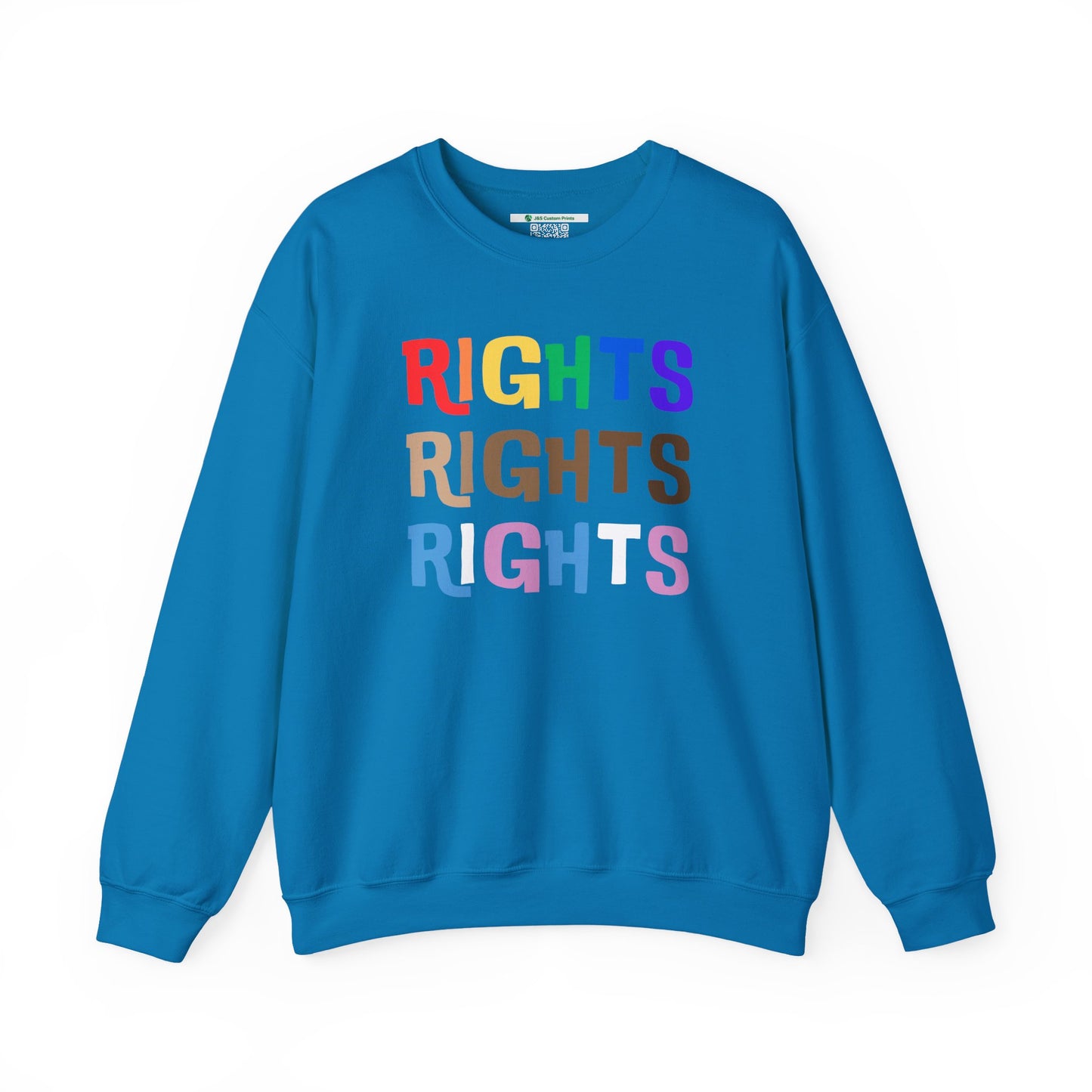 Equal Rights (Adult Unisex Crewneck Sweatshirt)