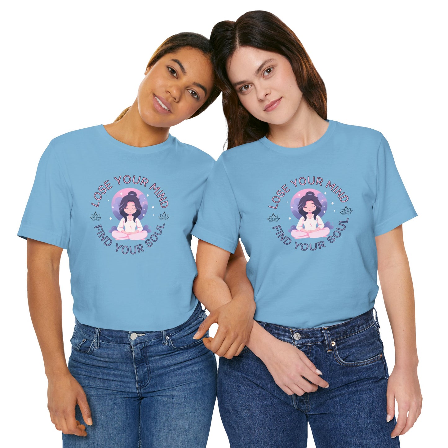 Mindful Awareness -- Meditation (Adult Unisex Tee)