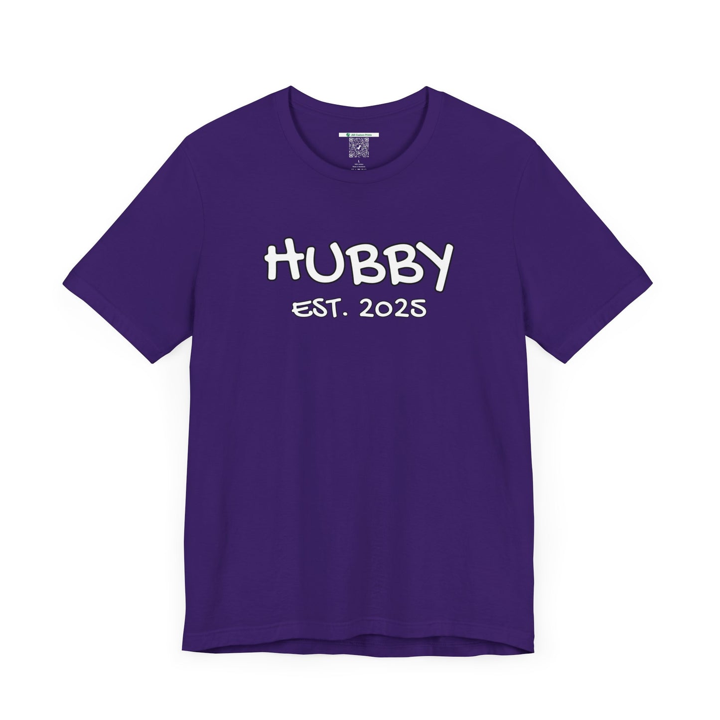 Matching Marriage Set -- "Hubby" (Adult Unisex Tee Shirt)