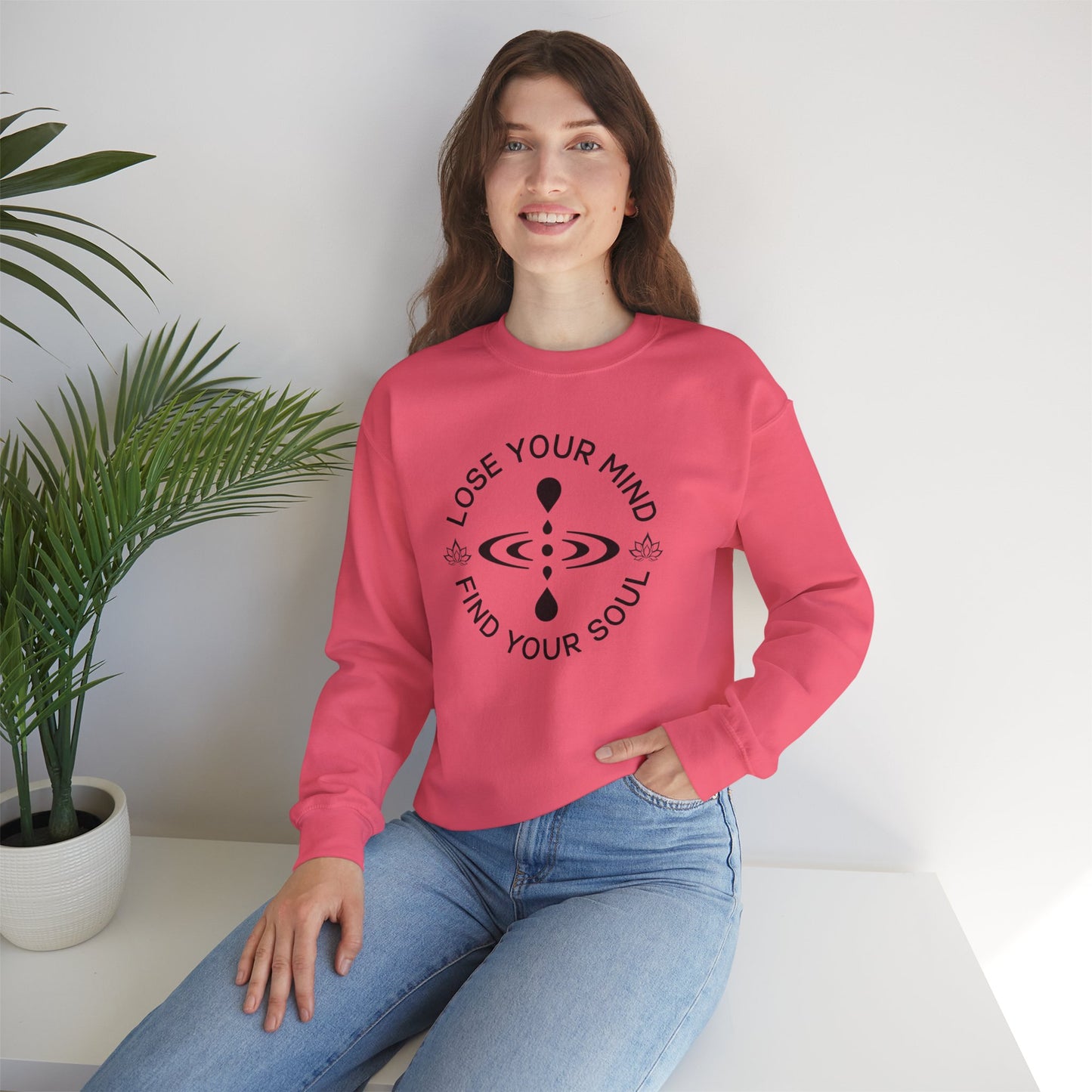 Mindful Awareness -- Icon (Adult Unisex Crewneck Sweatshirt)