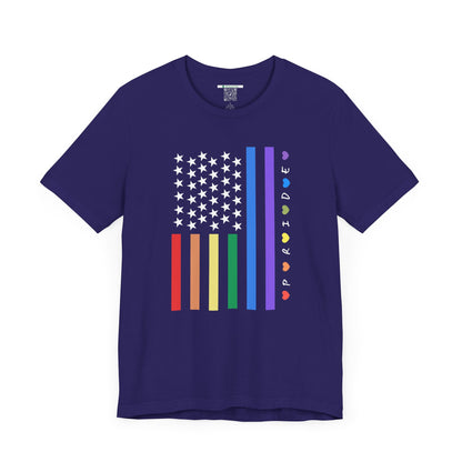 Pride Flag (Adult Unisex Tee)