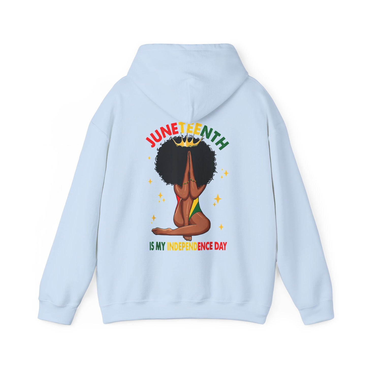 Juneteenth -- My Independence Day (Adult Unisex Hooded Sweatshirt)