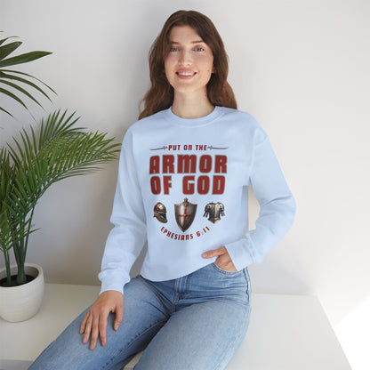 Armor Of God (Adult Unisex Crewneck Sweatshirt)