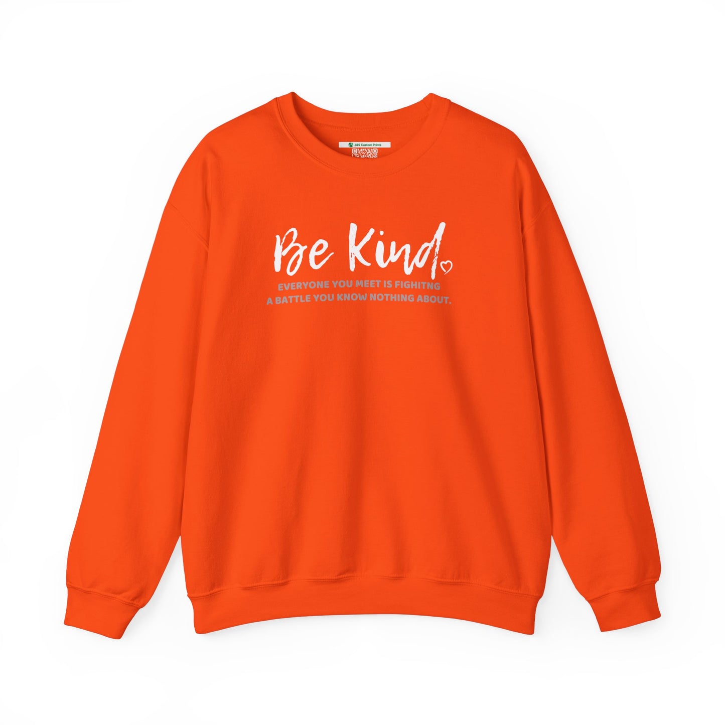 Be Kind (Adult Unisex Crewneck Sweatshirt)