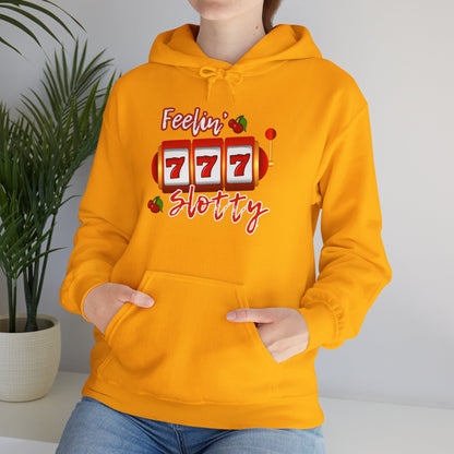 Feelin' Slotty (Adult Unisex Hooded Sweatshirt)