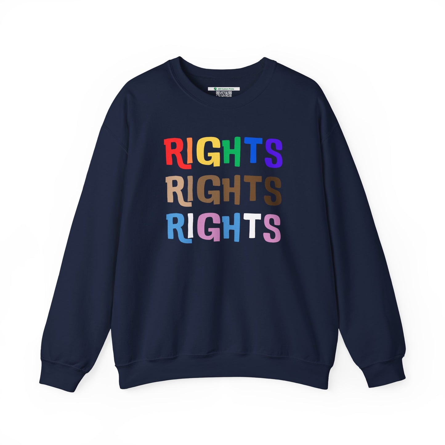 Equal Rights (Adult Unisex Crewneck Sweatshirt)