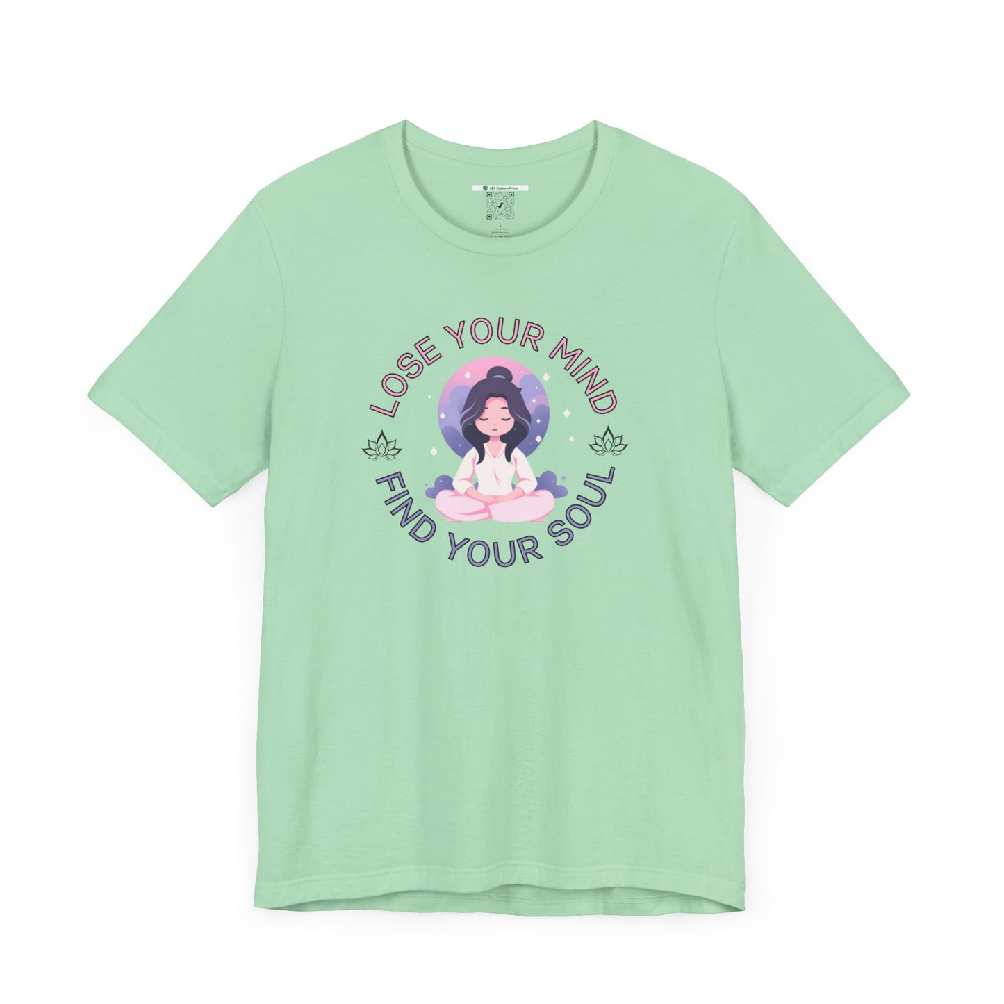 Mindful Awareness -- Meditation (Adult Unisex Tee)