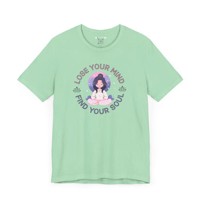 Mindful Awareness -- Meditation (Adult Unisex Tee)