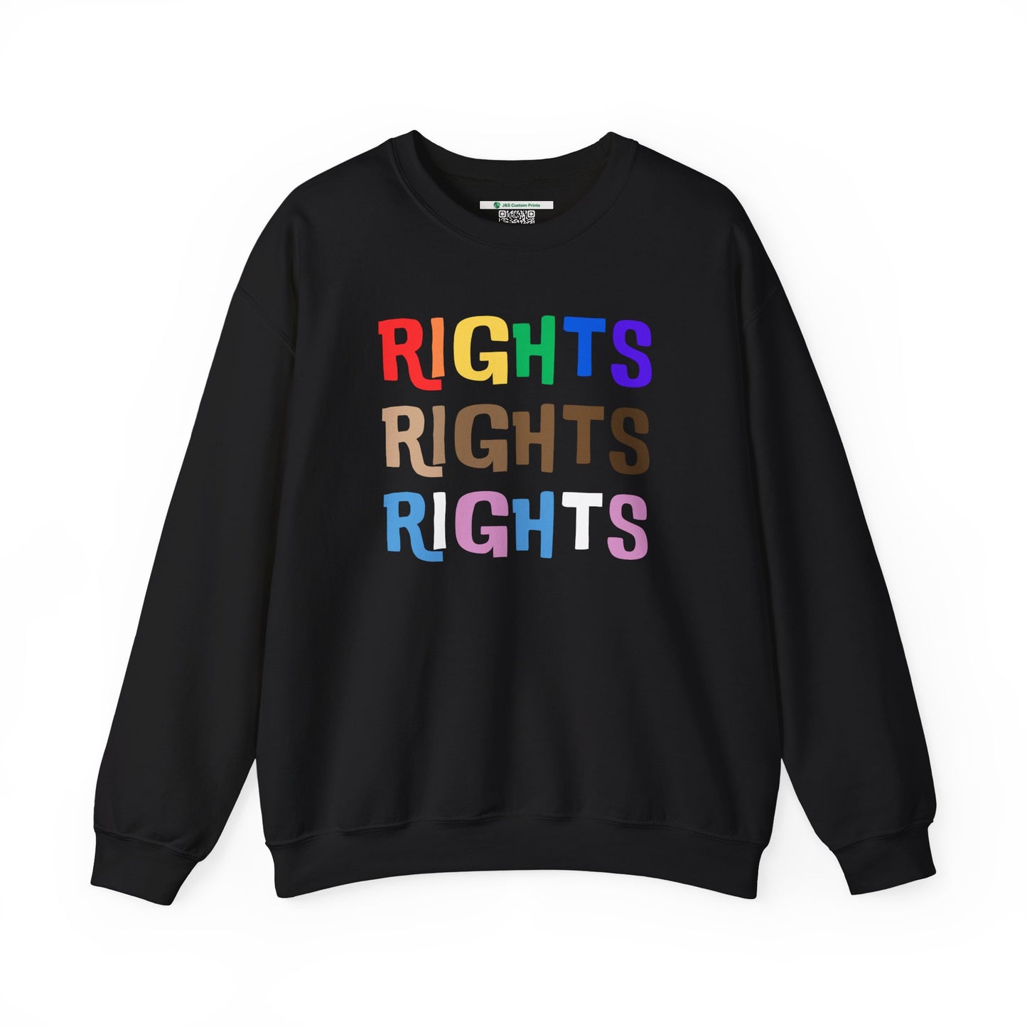 Equal Rights (Adult Unisex Crewneck Sweatshirt)
