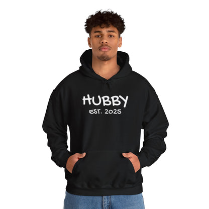 Matching Marriage Set -- "Hubby" (Adult Unisex Hooded Sweatshirt)