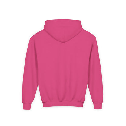 Golf Heartbeat (Youth Unisex Hooded Sweatshirt)