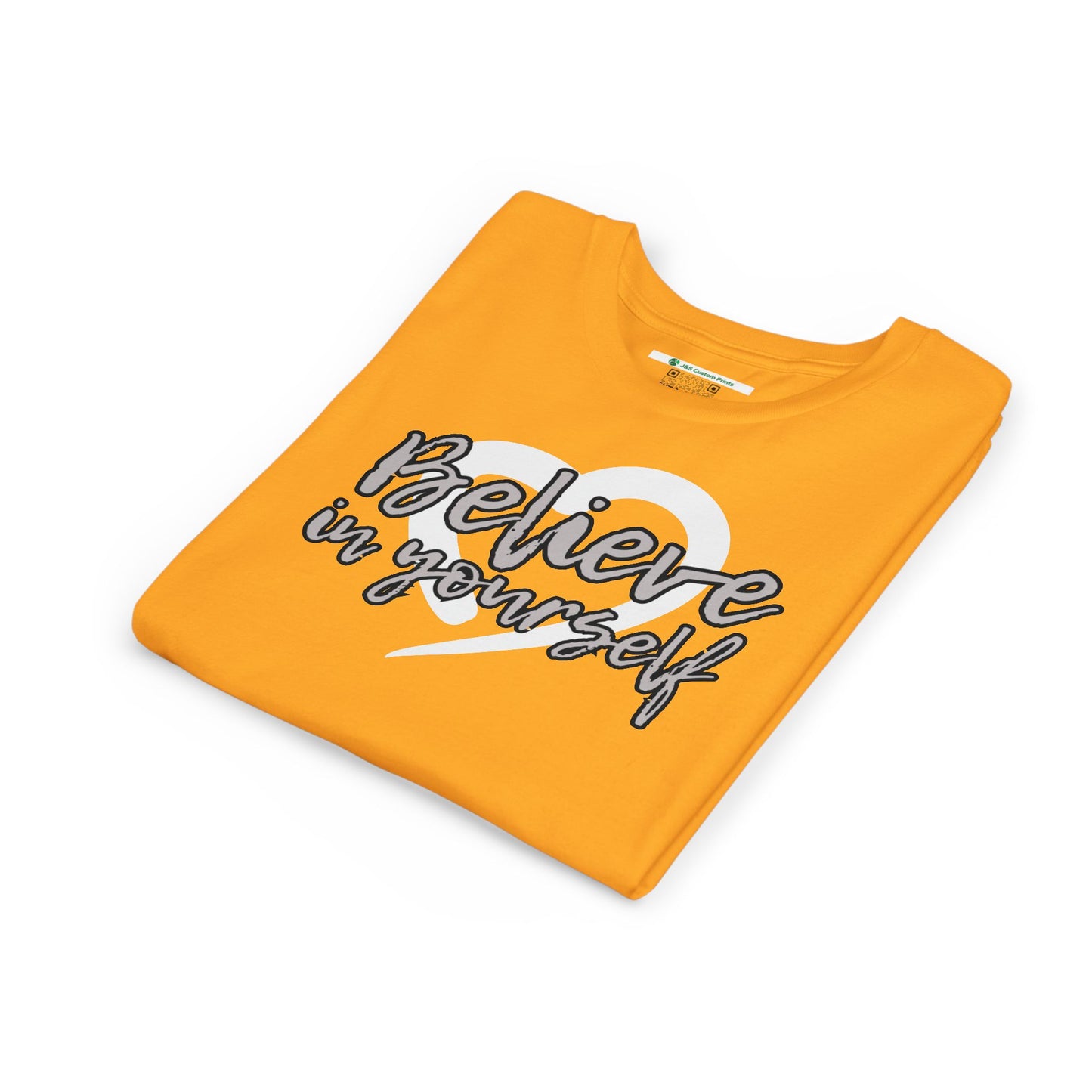 Believe In Yourself -- Gray (Youth Unisex Tee)