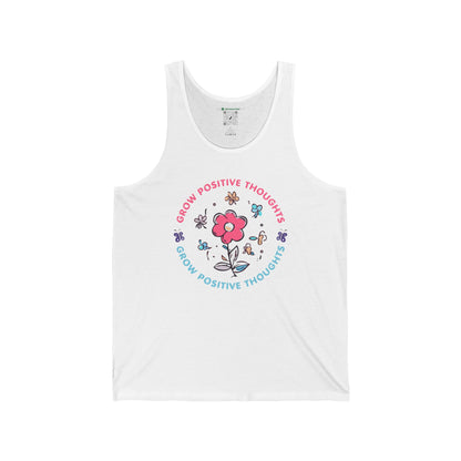 Grow Positive Thoughts (Adult Unisex Tank Top)