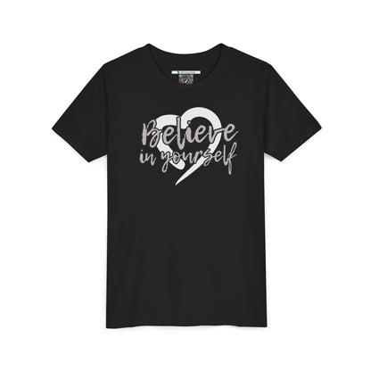 Believe In Yourself -- Gray (Youth Unisex Tee)