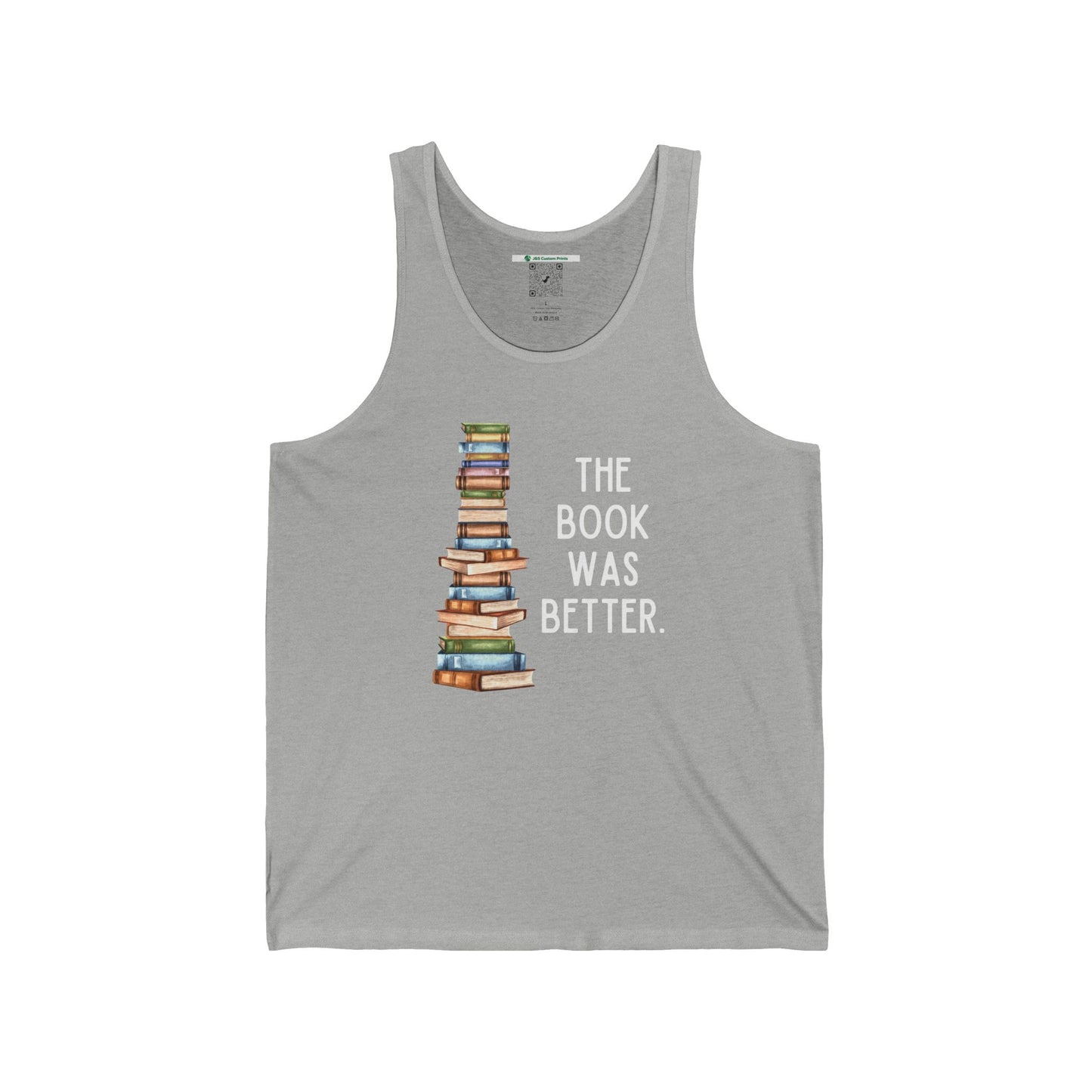 The Book Was Better [2] (Adult Unisex Tank Top)