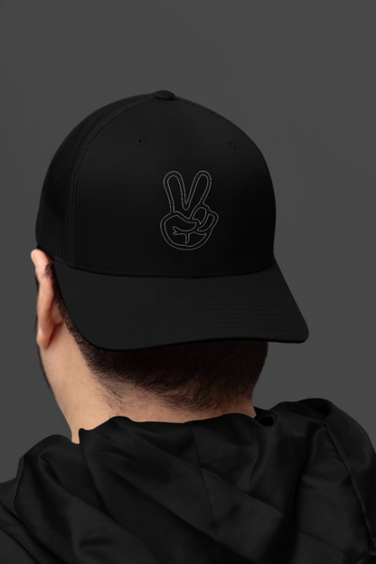 Peace Sign (DTF Printed Hat)