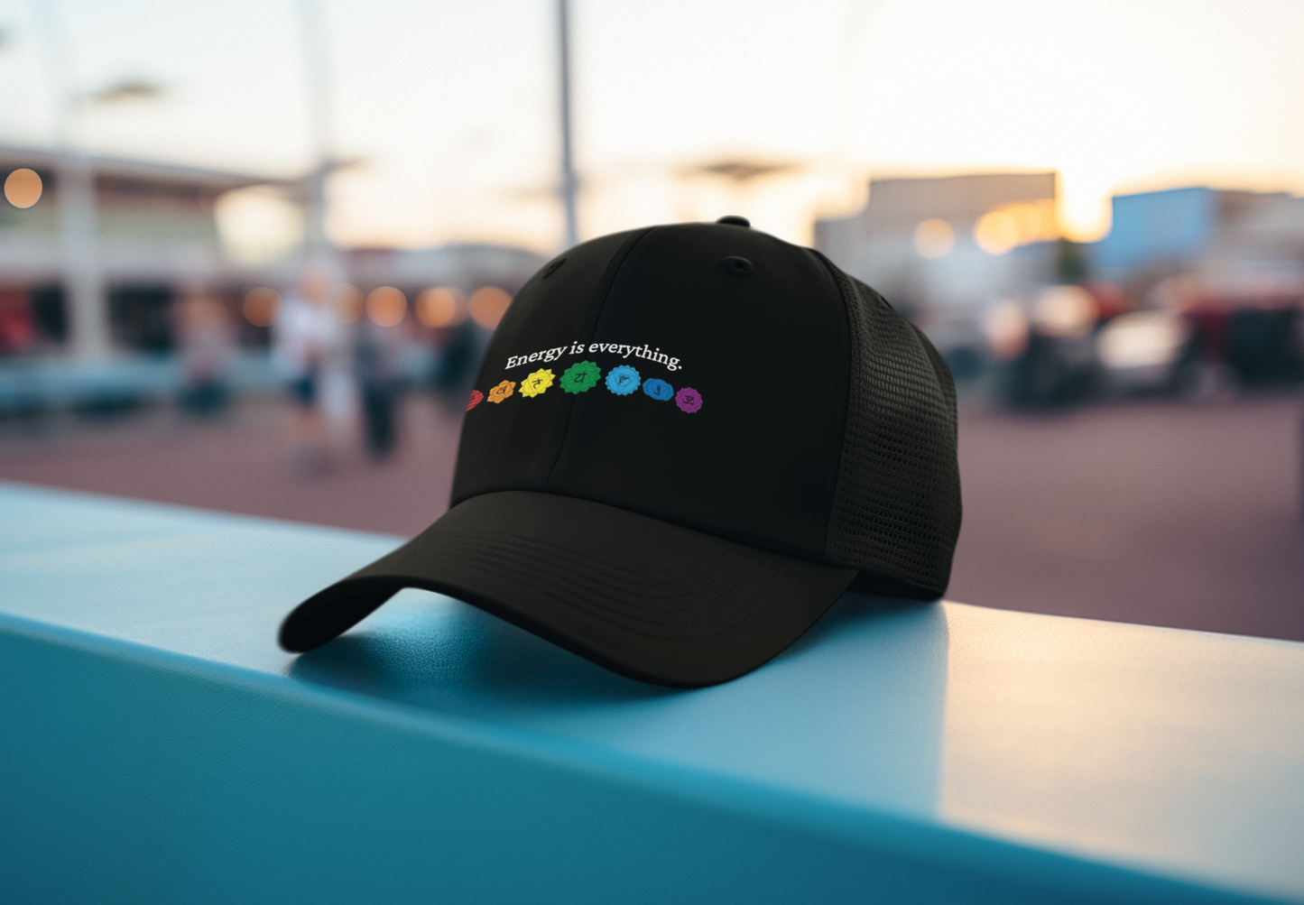 Energy is Everything -- Chakras (DTF Printed Hat)