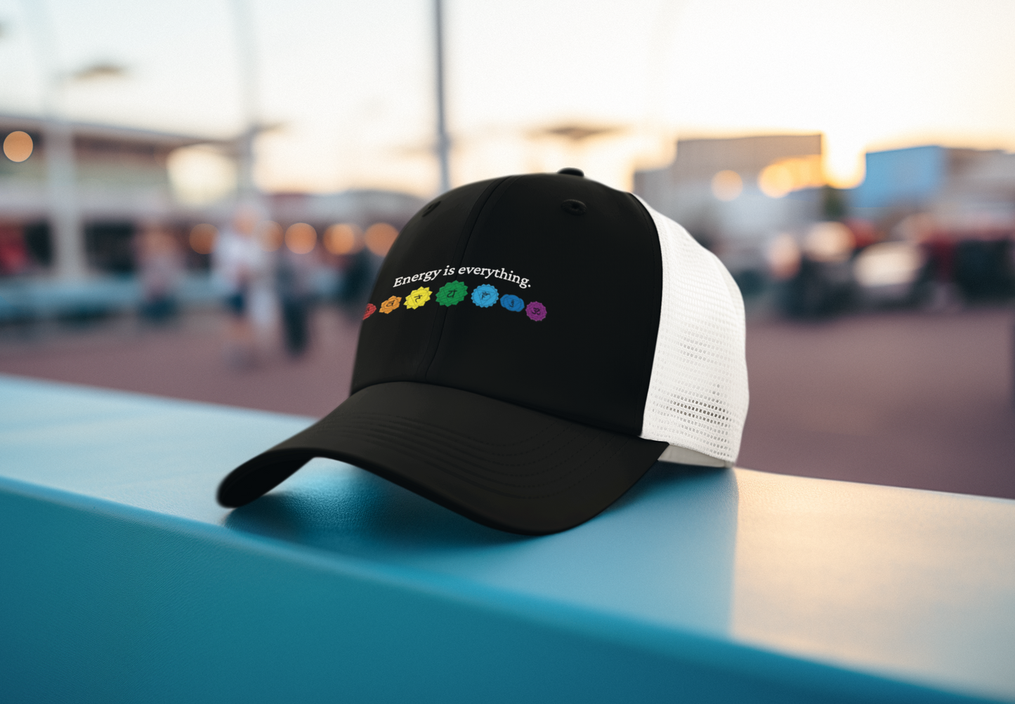 Energy is Everything -- Chakras (DTF Printed Hat)