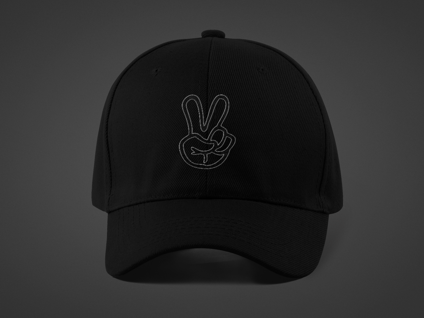 Peace Sign (DTF Printed Hat)