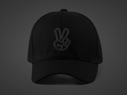 Peace Sign (DTF Printed Hat)