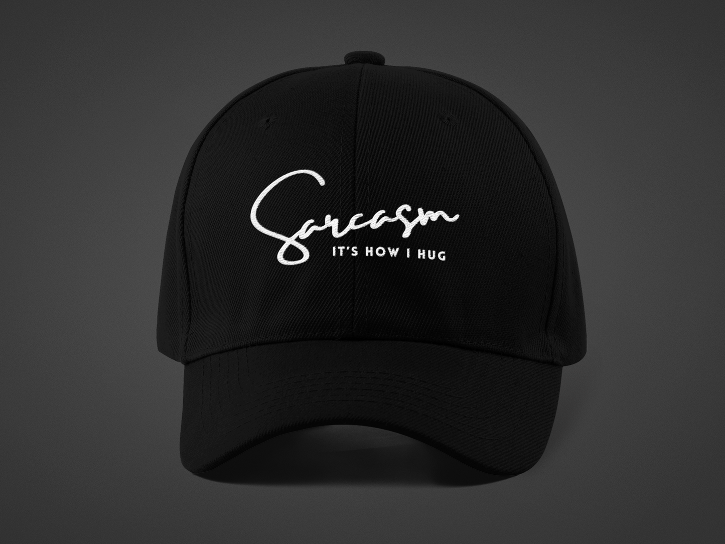 Sarcasm (DTF Printed Hat)