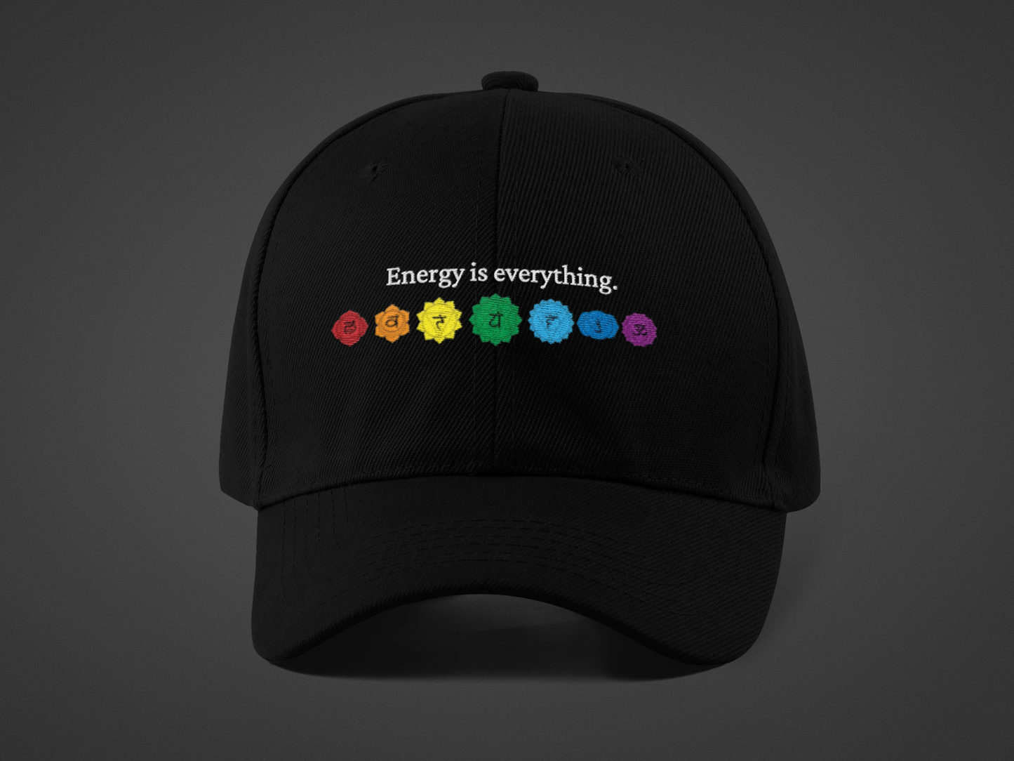Energy is Everything -- Chakras (DTF Printed Hat)