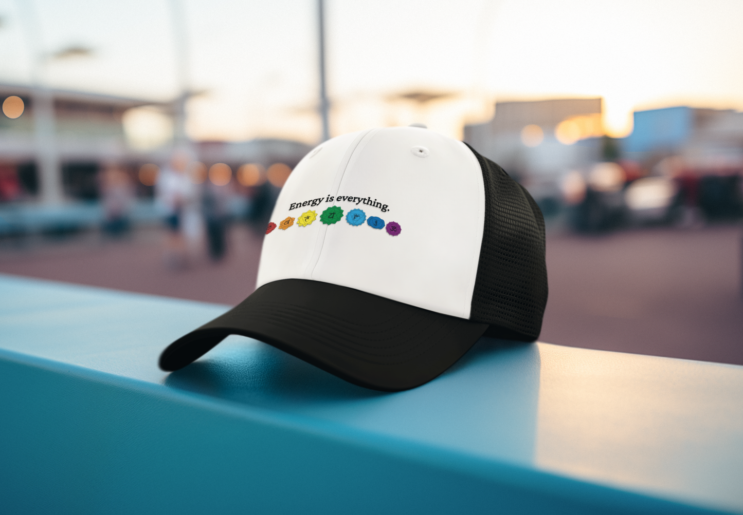 Energy is Everything -- Chakras (DTF Printed Hat)