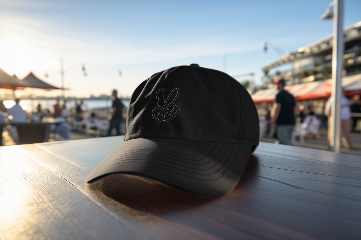 Peace Sign (DTF Printed Hat)