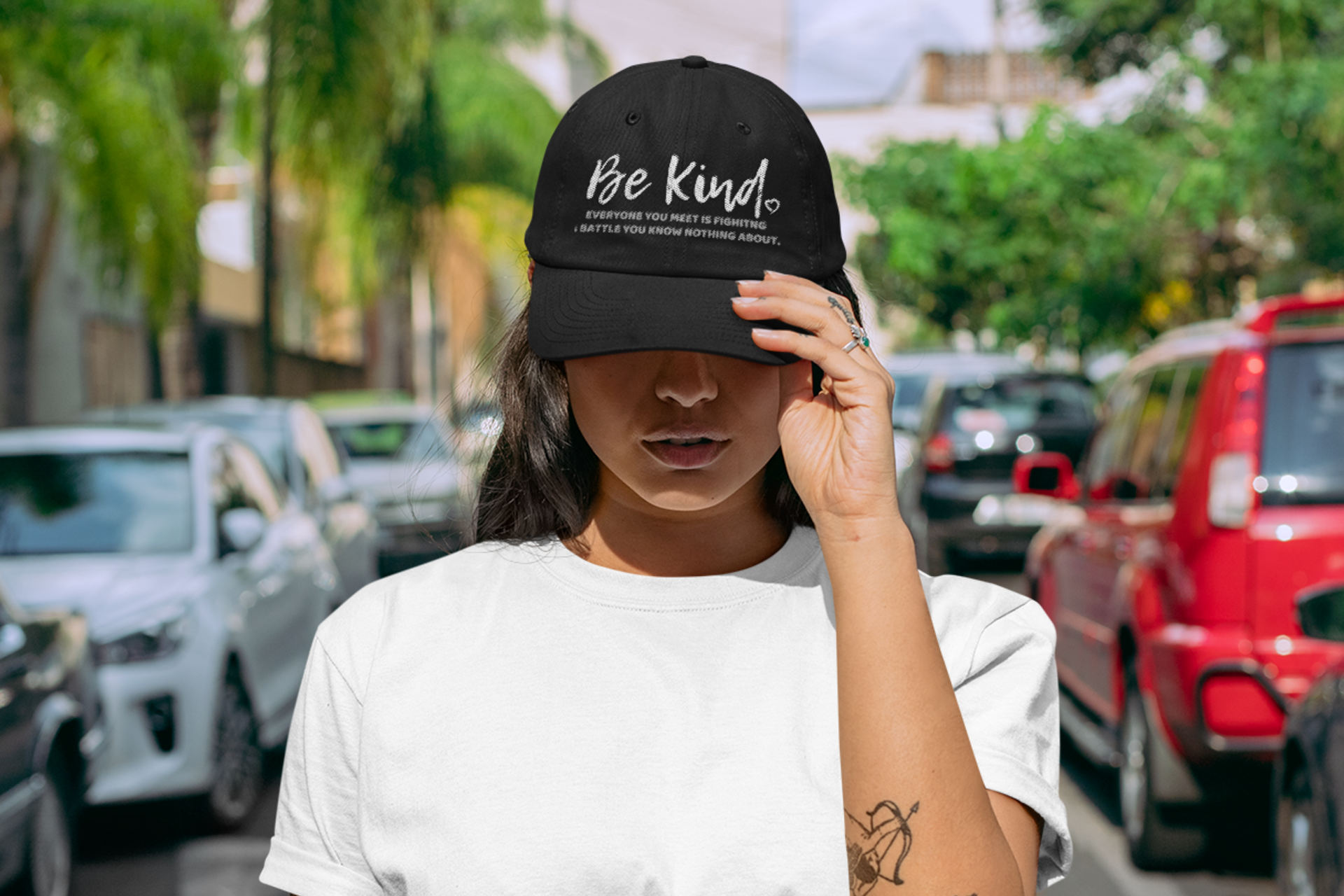 Be Kind (DTF Printed Hat) - J&S Custom Prints