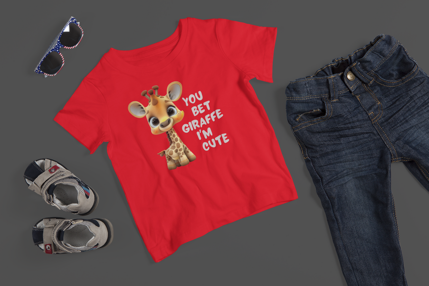 You Bet Giraffe I'm Cute - J&S Custom Prints