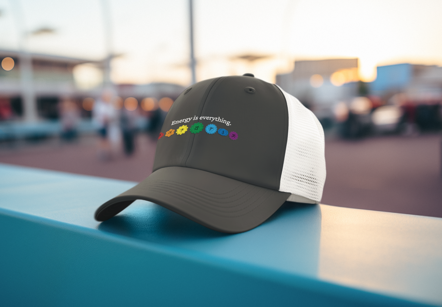 Energy is Everything -- Chakras (DTF Printed Hat)