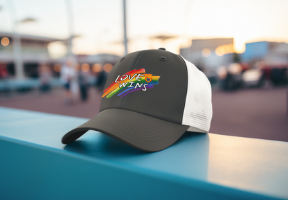 LGBTQ+ "Love Wins" (DTF Printed Hat)