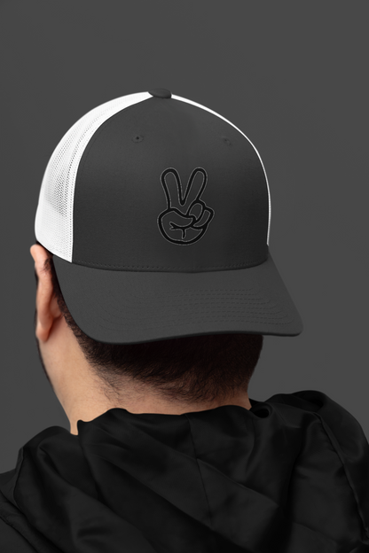 Peace Sign (DTF Printed Hat)