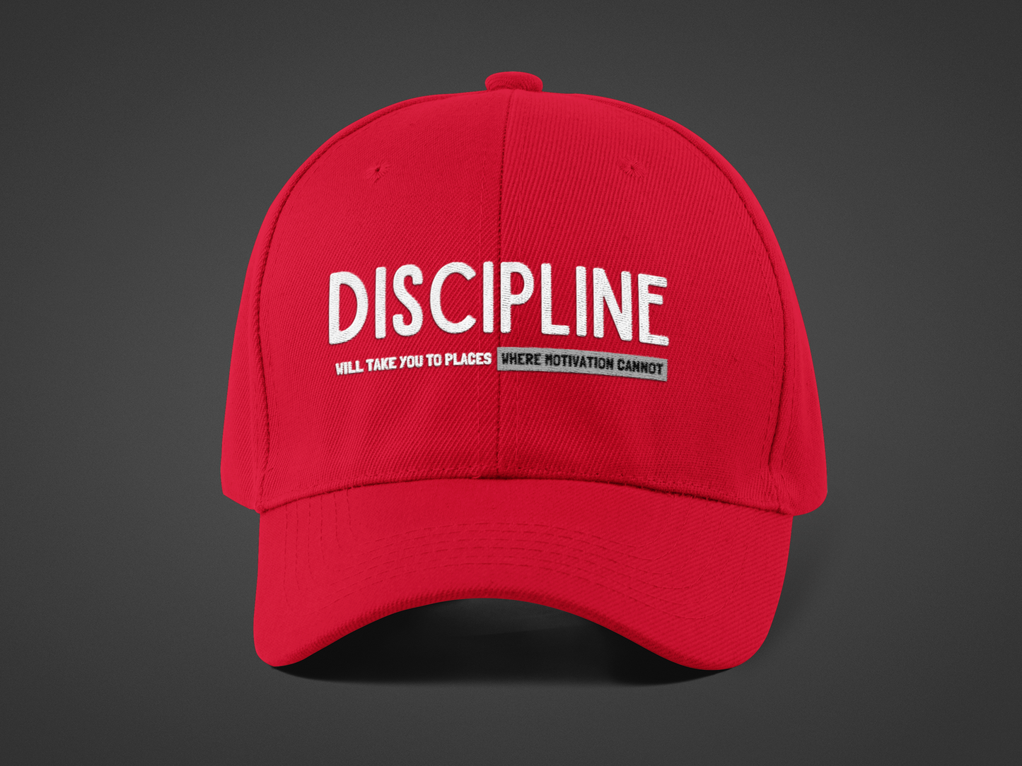 Discipline (DTF Printed Hat)