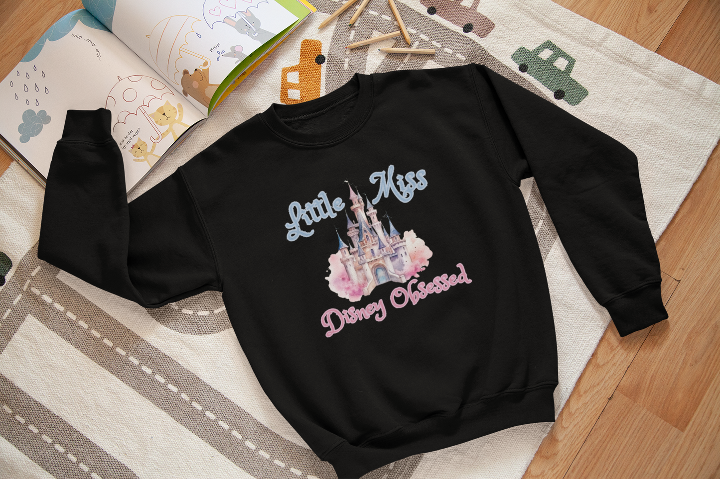 Little Miss Disney Obsessed - J&S Custom Prints