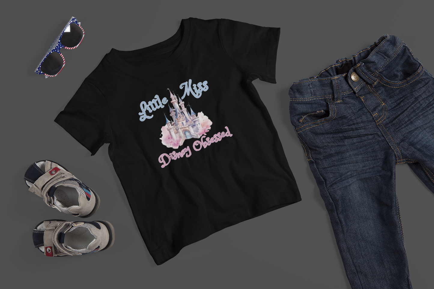 Little Miss Disney Obsessed - J&S Custom Prints