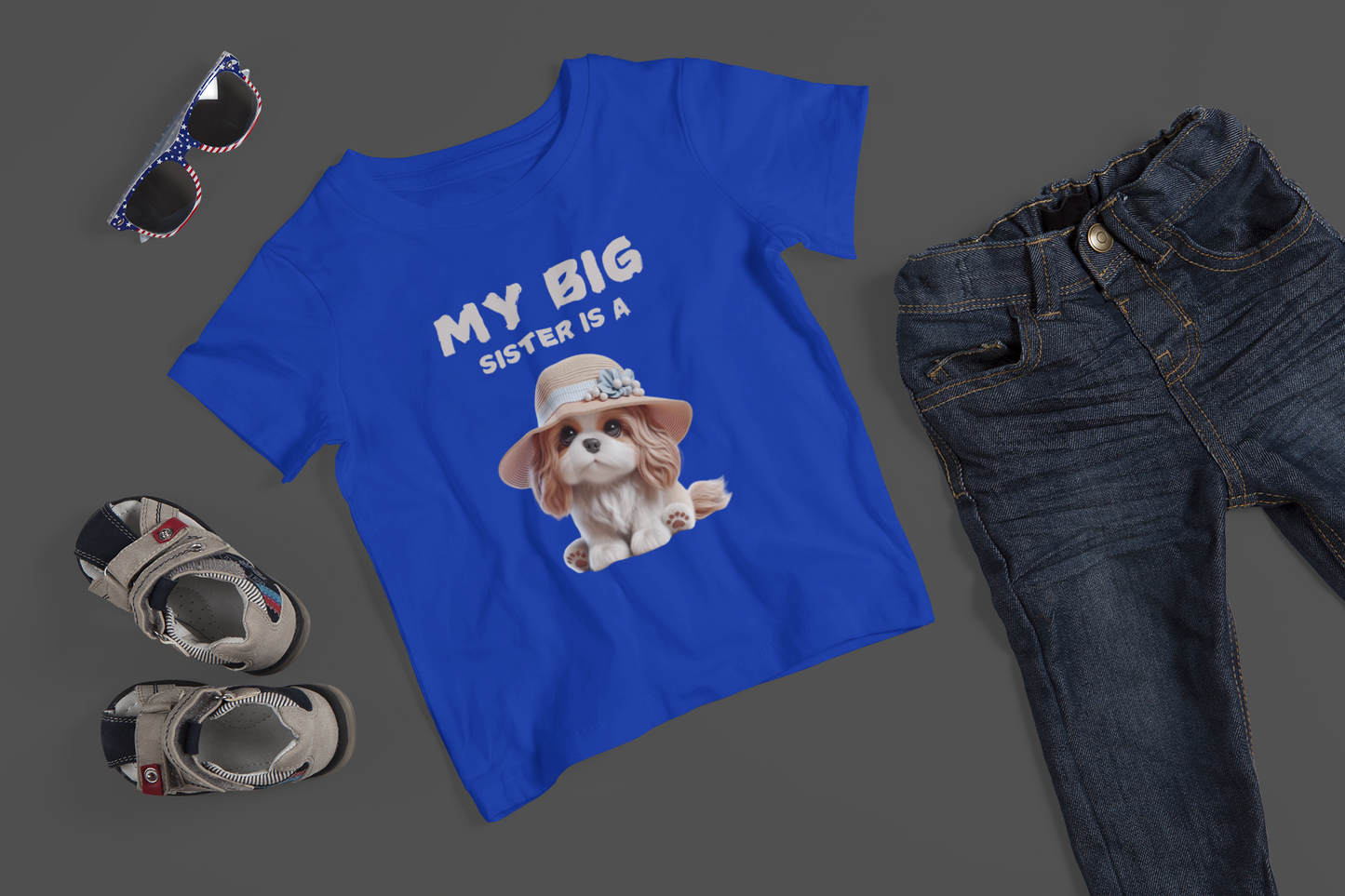 Dog Sibling (Dog Brother Or Dog Sister Option) - J&S Custom Prints