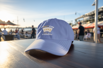 Poker -- I Don't Fold (DTF Printed Hat)