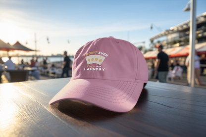 Poker -- I Don't Fold (DTF Printed Hat)