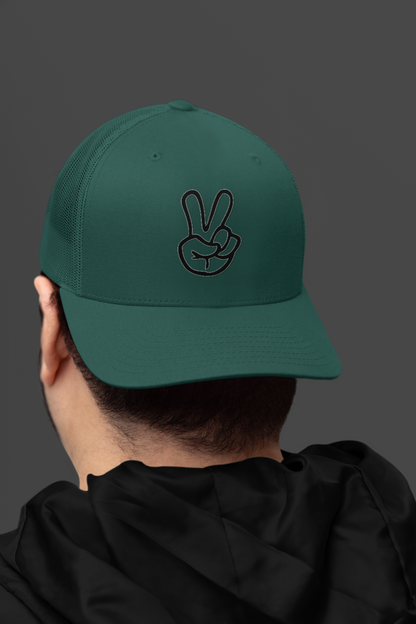 Peace Sign (DTF Printed Hat)