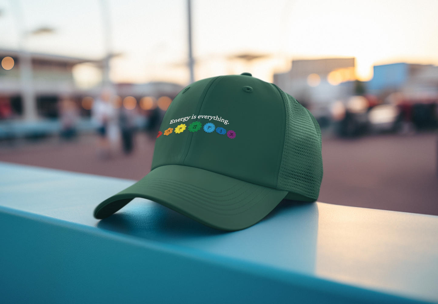 Energy is Everything -- Chakras (DTF Printed Hat)