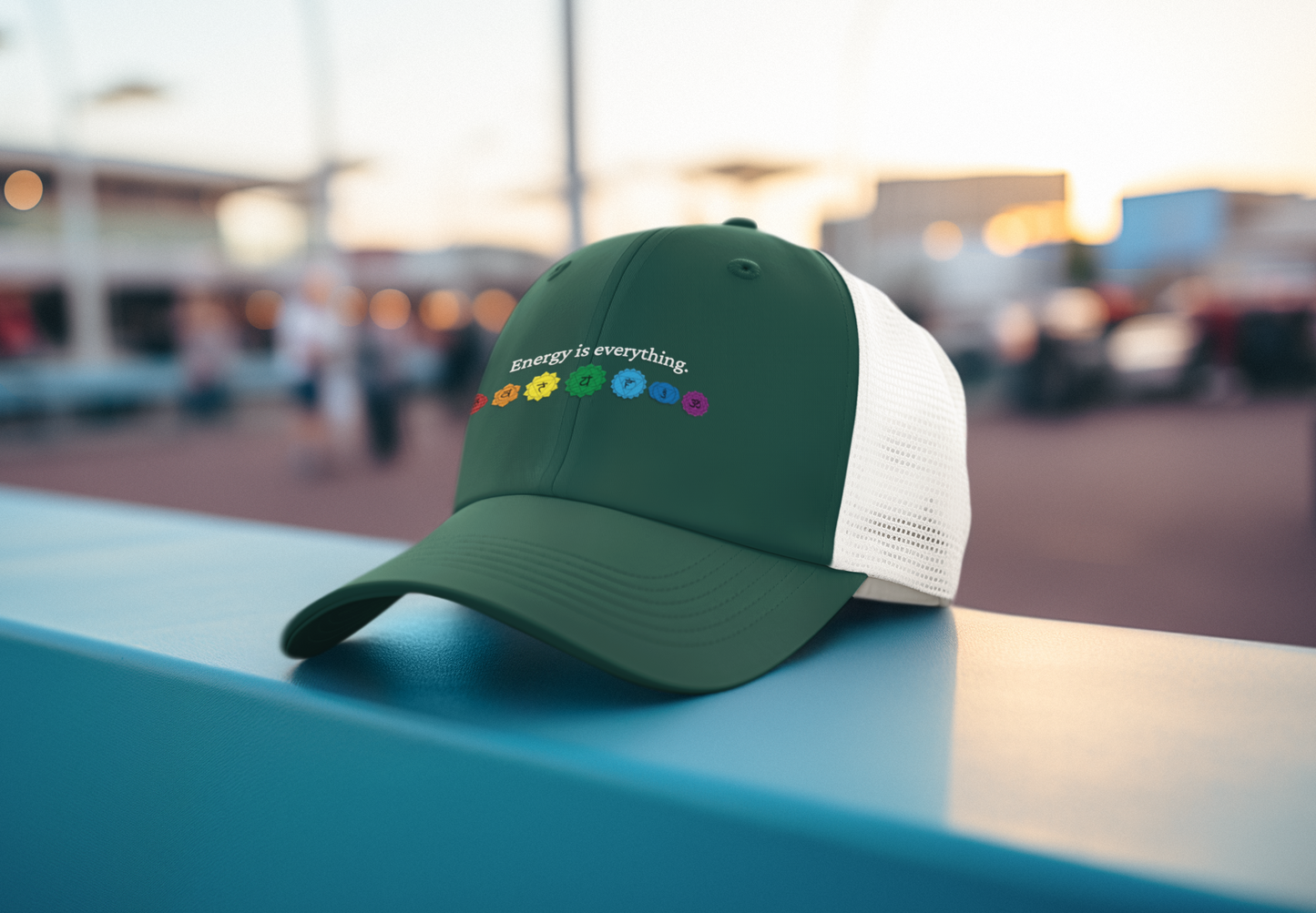 Energy is Everything -- Chakras (DTF Printed Hat)