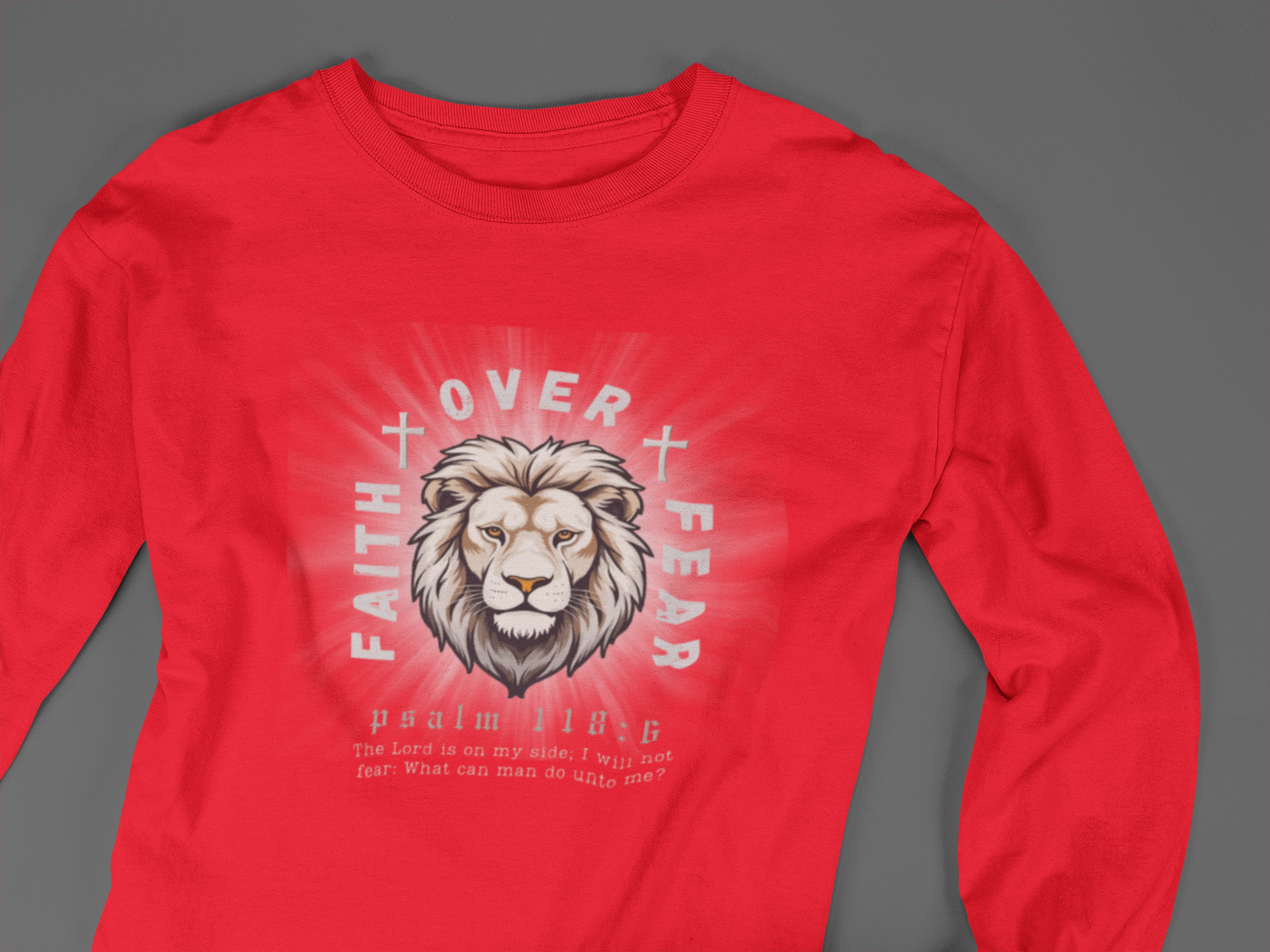 Faith Over Fear - J&S Custom Prints
