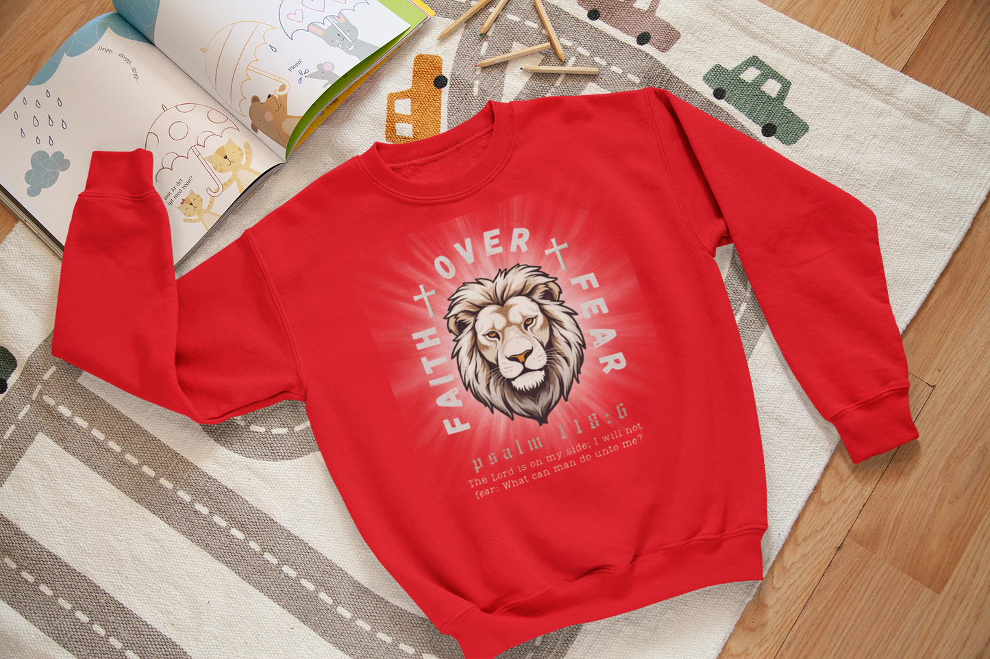 Faith Over Fear - J&S Custom Prints