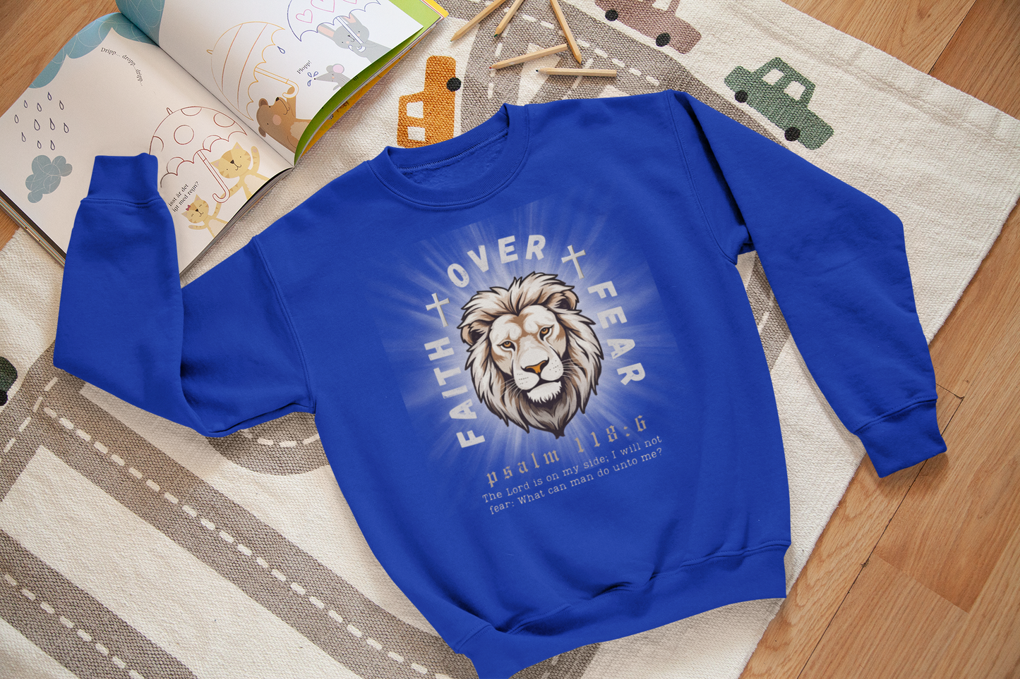 Faith Over Fear - J&S Custom Prints