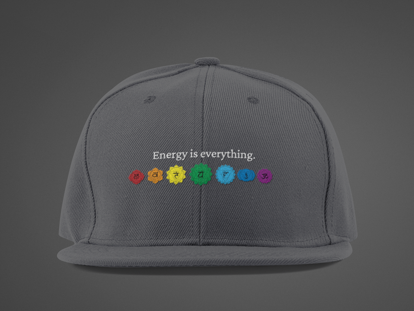 Energy is Everything -- Chakras (DTF Printed Hat)