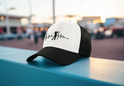 Golf Heartbeat (DTF Printed Hat)