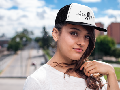Golf Heartbeat (DTF Printed Hat)