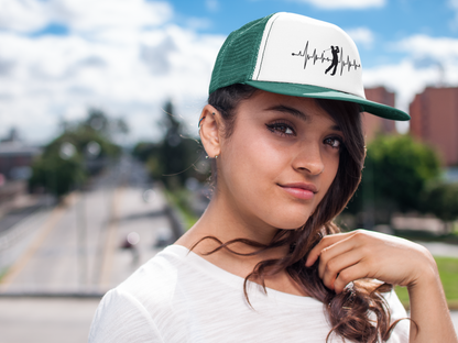 Golf Heartbeat (DTF Printed Hat)